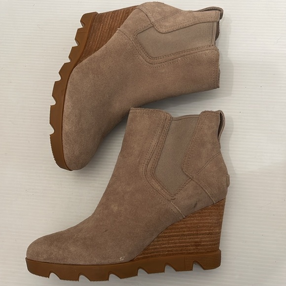 SOREL JOAN UPTOWN CHELSEA BOOTS WOMENS SIZE 9.5 - Picture 12 of 16